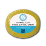 Papatya Özlü Doğal Süngerli Sabun