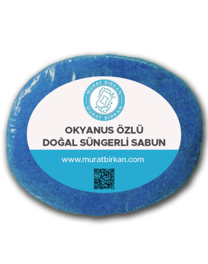 Okyanus Özlü Doğal Süngerli Sabun