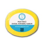 Muz Özlü Doğal Süngerli Sabun