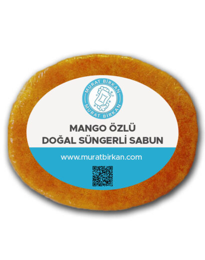 Mango Özlü Doğal Süngerli Sabun